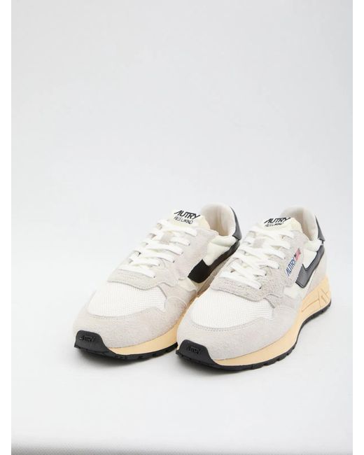 Autry White Reelwind Low Sneakers for men