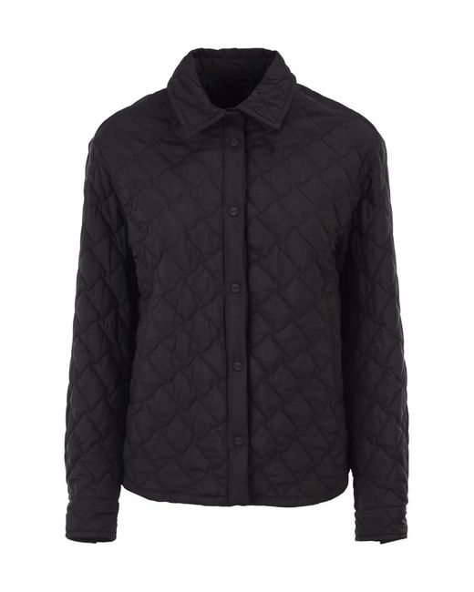 Herno Black Shirt-Style Jacket