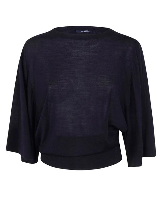 Jacquemus Blue "La Maille Mananco" Shirt