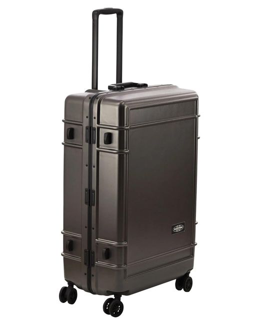 Eastpak Black Hard-Shell Polycarbonate Suitcase With Multidirectional Wheels