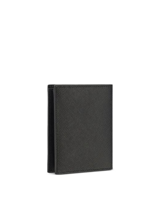 Prada Black Leather Wallet for men