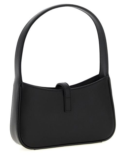 Saint Laurent Black 'Hobo Le 5 À 7' Mini Handbag