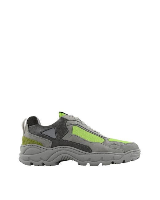 Filling Pieces Green Low Curve Iceman Trimix Sneakers for men