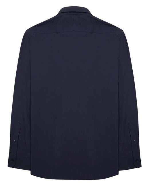 ARCHIVIUM BE UPDATED Blue Camicia for men