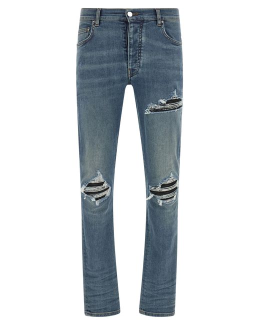 Amiri Blue 'Mx1' Skinny Jeans for men