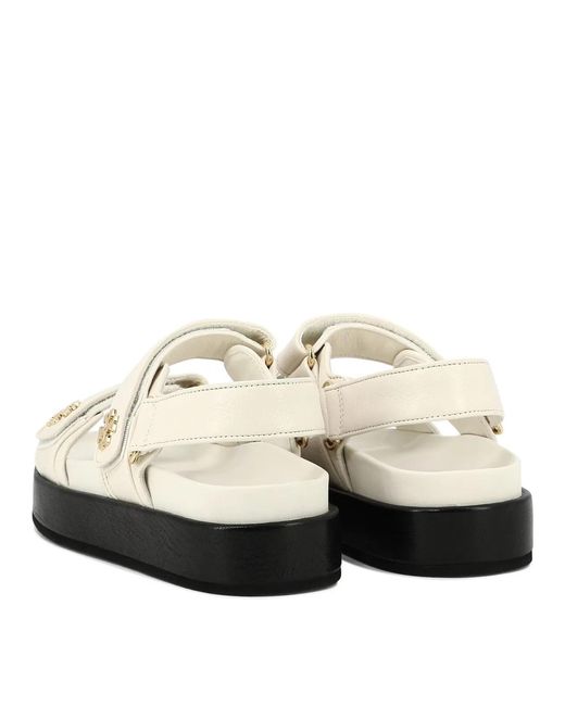 Tory Burch White Sandals