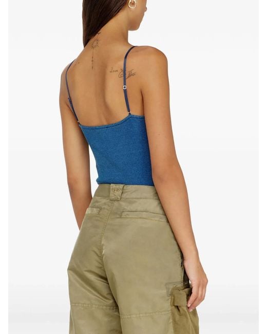 DIESEL Blue Bodysuit