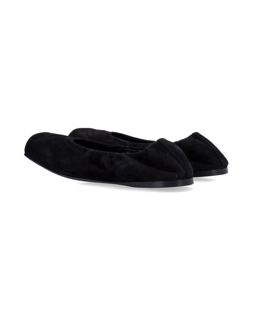 Alaïa Black Alaia Square Ballet Flats