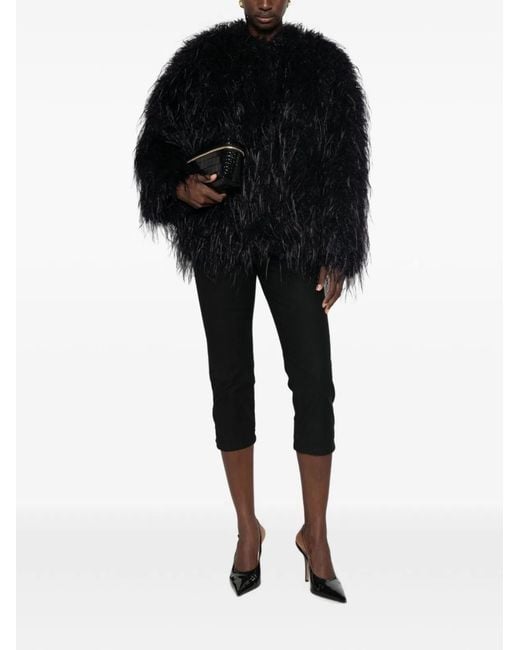 Forte_forte Black Ecofur Blouson Jacket