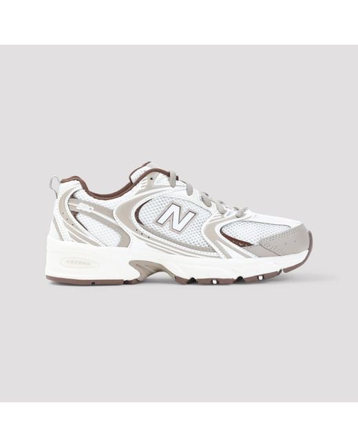New Balance White Sea Salt 530 Sneakers