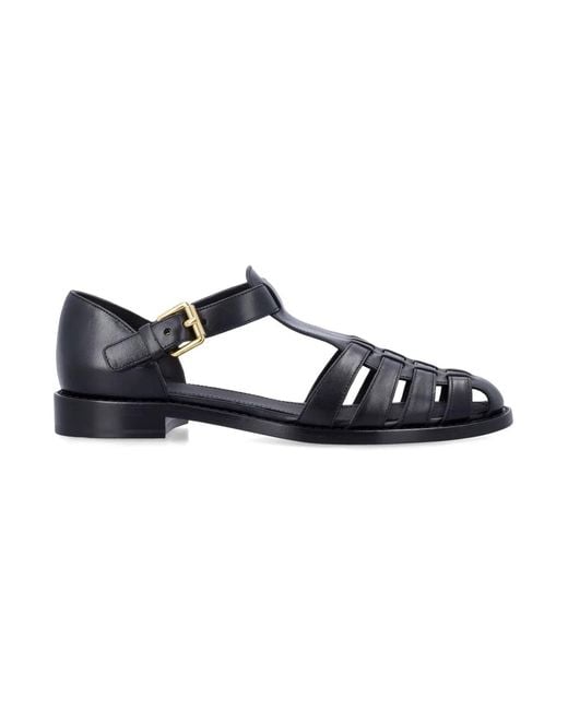 Church's Blue Kelsey Calf Leather Sandals