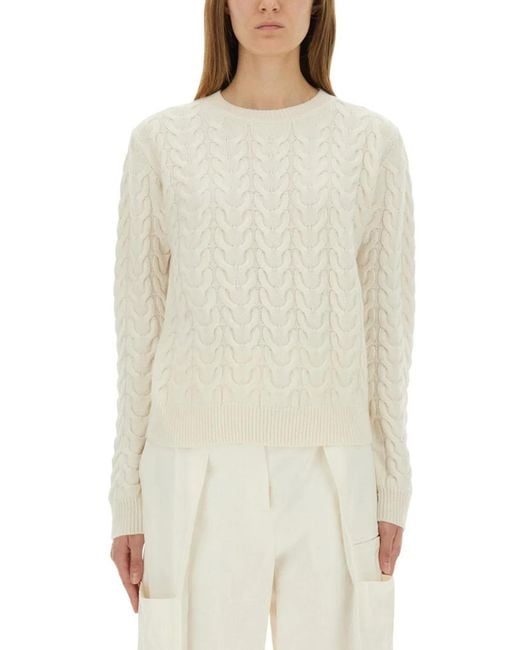 Max Mara Natural Braided Knit "Aramis"