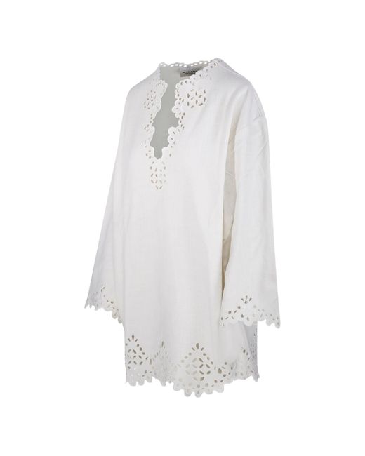 Isabel Marant White Cotton Polyester Sherazade