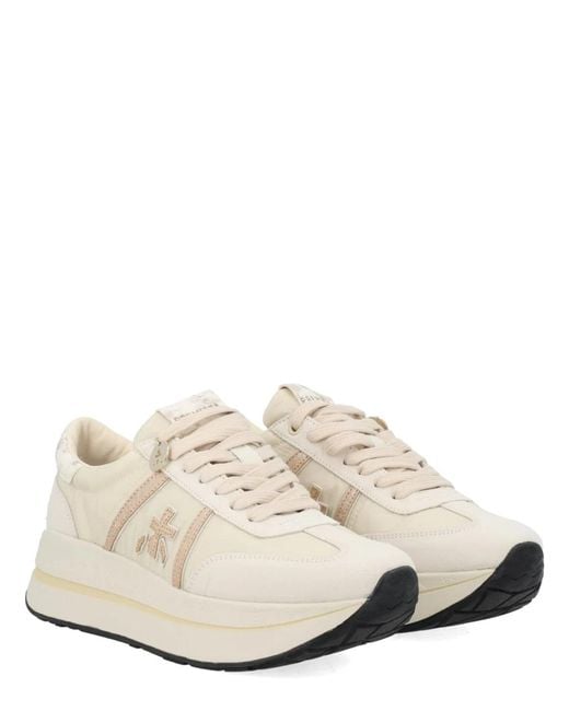 Premiata White Sneaker "Bethcoin"