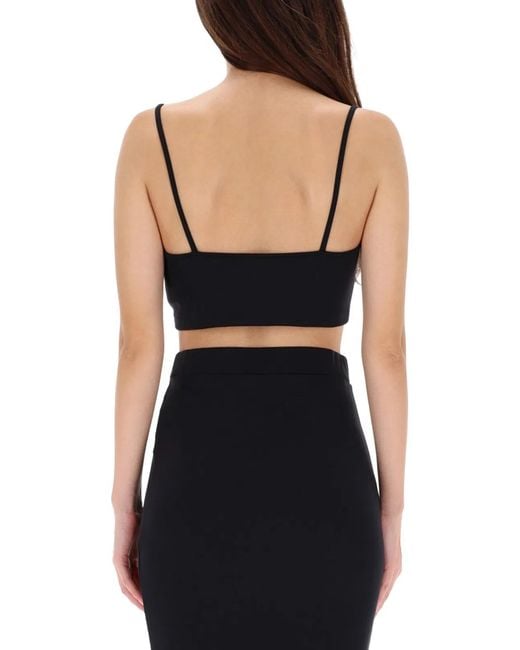 Off-White c/o Virgil Abloh Black Top With Thin Straps