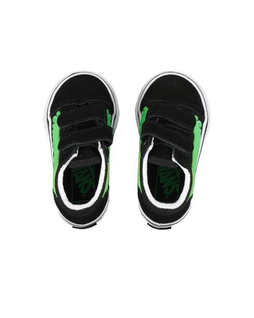 Vans Green Old Skool V Glow Slime