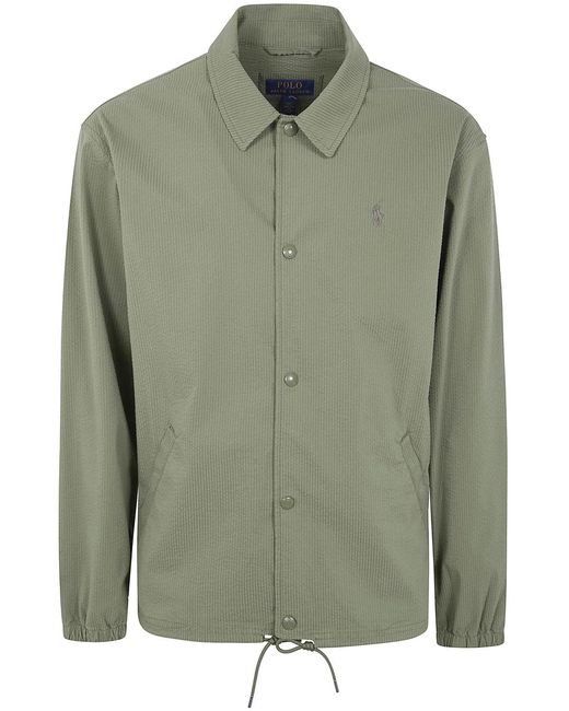 Polo Ralph Lauren Green Windbreaker Jacket for men