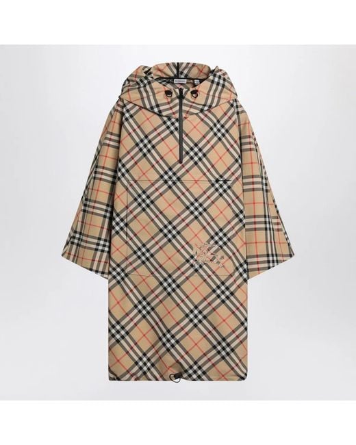 Burberry Natural Flounced Midi Skirt