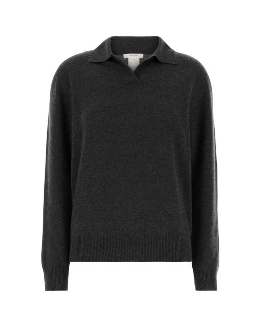 The Row Black Oashi Top