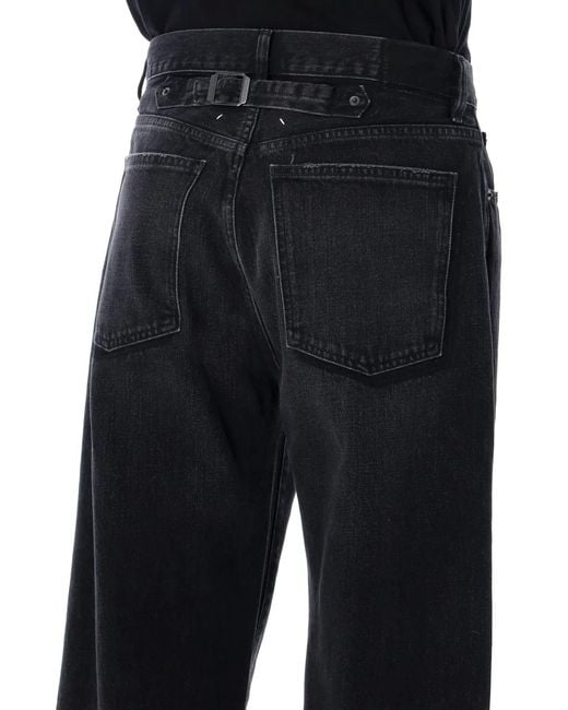 Maison Margiela Black Cotton Jeans for men