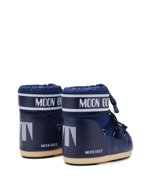 Moon Boot Blue Icon Low Boots for men