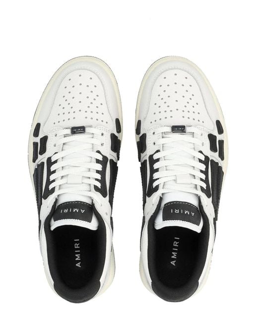 Amiri White Skel Top Low Sneakers