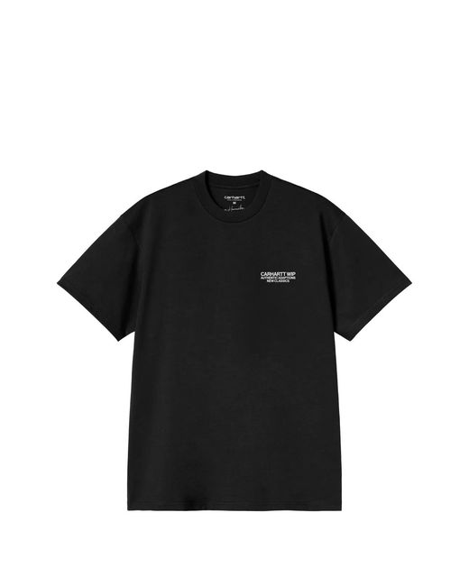 Carhartt Black S/S Sean Hamilton 03 T-Shirt for men