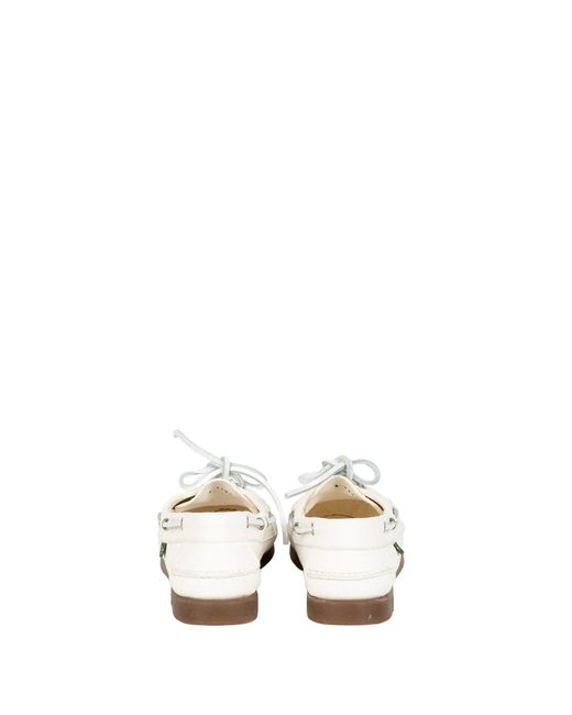 Paraboot White Cerf Blanc Deer Leather