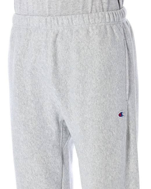 Champion Gray Champion Wide-Leg Fleece Joggers for men