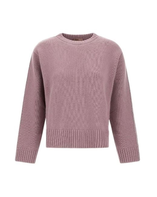Herno Purple Wool Sweater