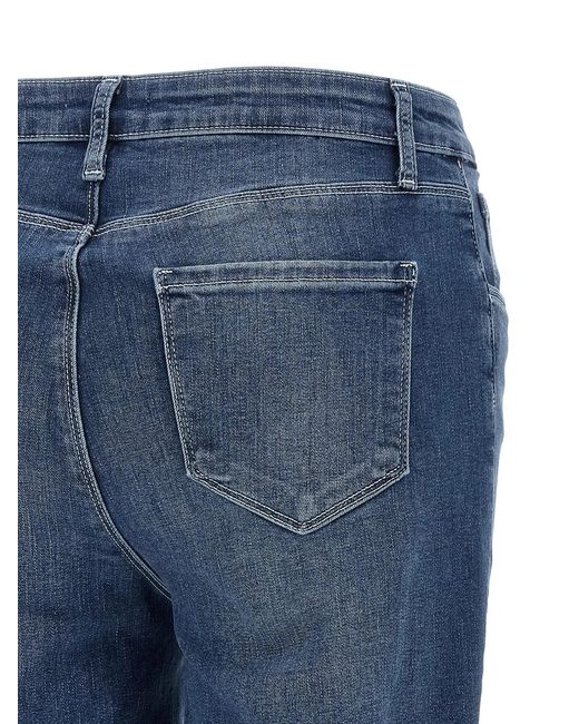 L'Agence Blue Flared Jeans