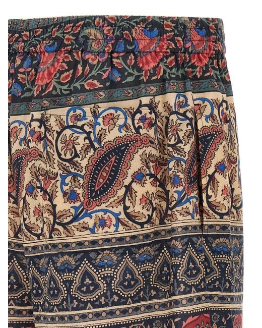 Valentino Garavani Multicolor 'Voyage Imaginaire' Bermuda Shorts for men