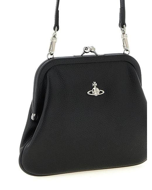 Vivienne Westwood Black 'Vivienne' Clutch