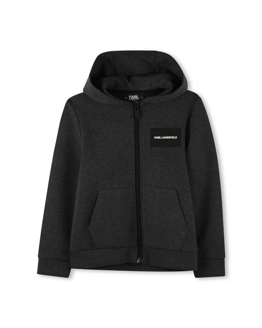 Karl Lagerfeld Black Sweatshirt With Logo