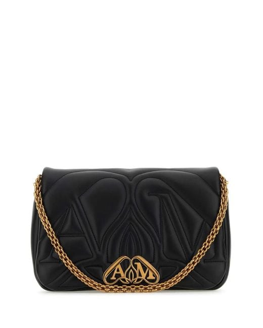 McQueen Black Borsa