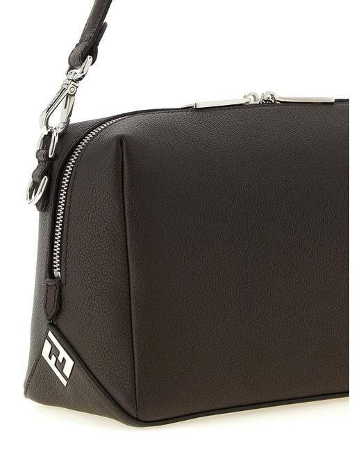 Fendi Black Lui' Medium Shoulder Bag for men