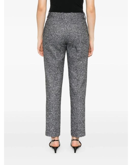 Ermanno Scervino Gray Wool Polyamide Viscose Pants