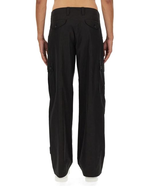 Dolce & Gabbana Black Dolce & Gabbana Roma Pants for men