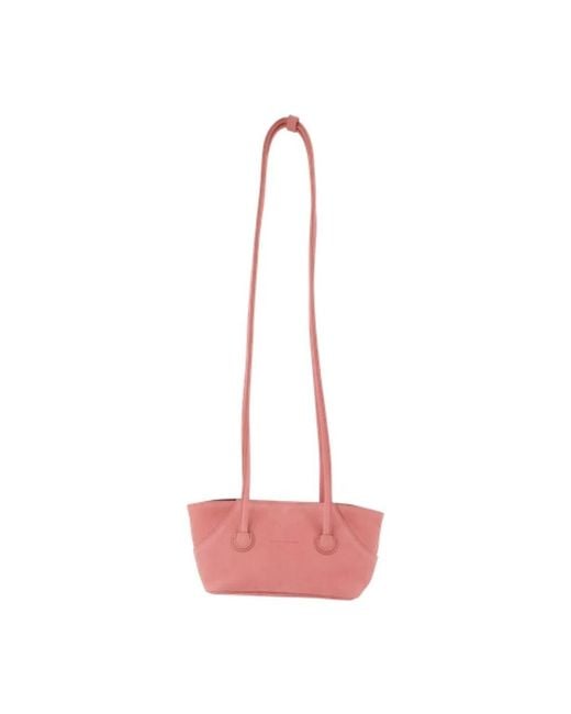 MARGE SHERWOOD Pink Boat Shoulder Bag