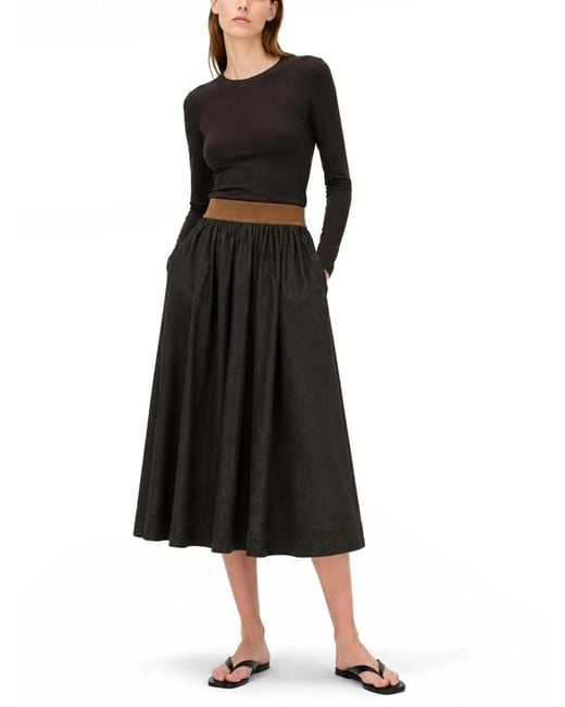 Uma Wang Black Long-Sleeved Top