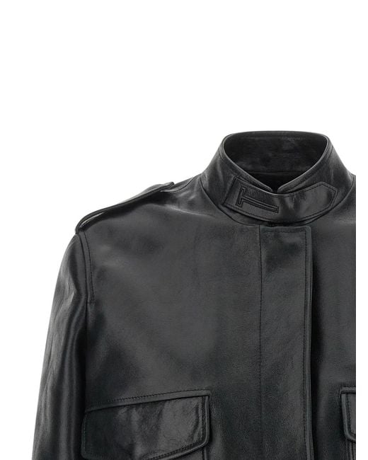 Tom Ford Black 'Aviator' Jacket