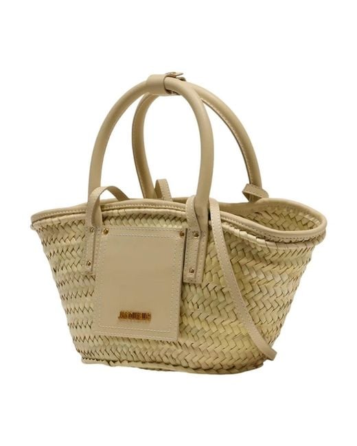 Jacquemus Metallic Le Petit Panier Soli
