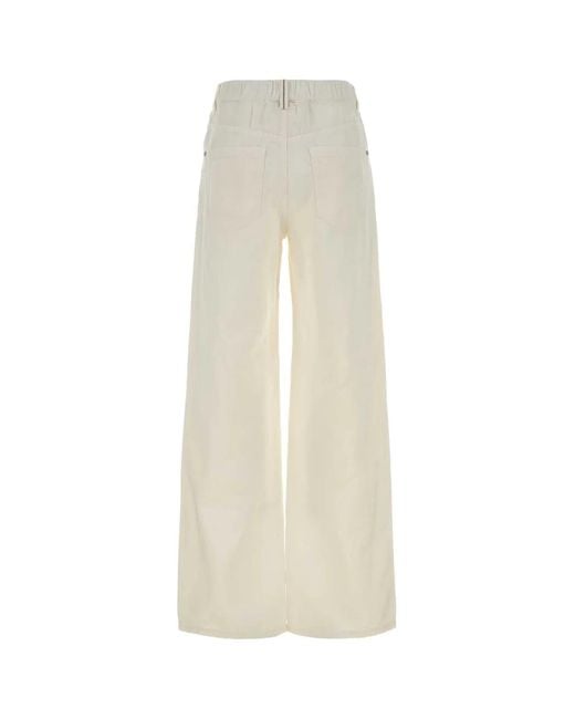 Brunello Cucinelli White Dyed Pants