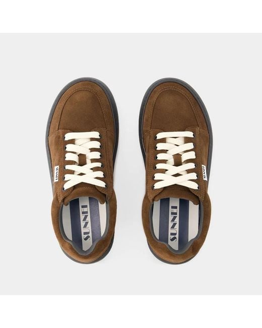 Sunnei Brown Sneakers Dreamy for men