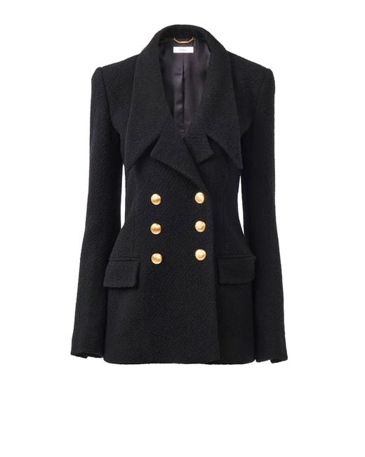 Chloé Black Statement Jacket
