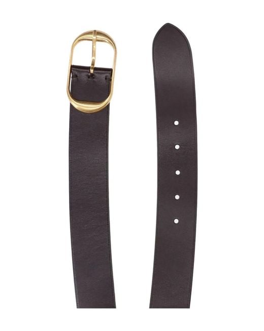 Nili Lotan Black Nili Belt