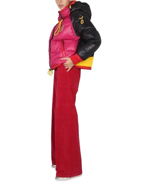 DSquared² Red Wide Leg Pants