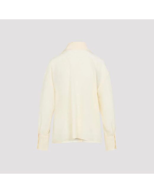 Etro Natural Silk Crepe Blouse