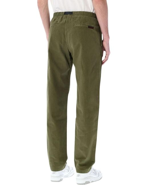 Gramicci Green Cotton Relaxed G-Pants for men