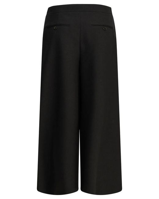 Chloé Black Wool Tailored Pants